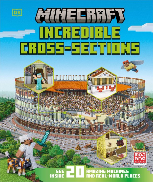 Kniha Minecraft Cross-Sections DK