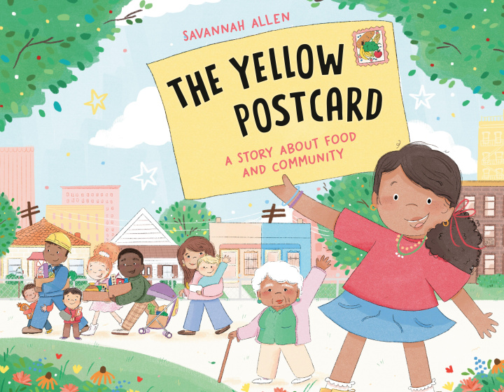 Kniha The Yellow Postcard ALLEN SAVANNAH