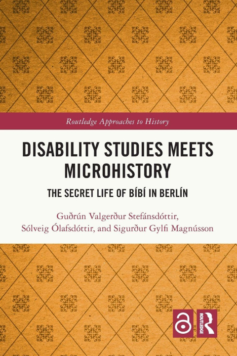Buch Disability Studies Meets Microhistory Sólveig Ólafsdóttir