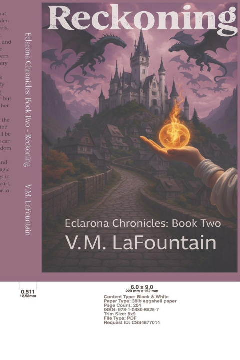 Kniha Reckoning V.M. LaFountain