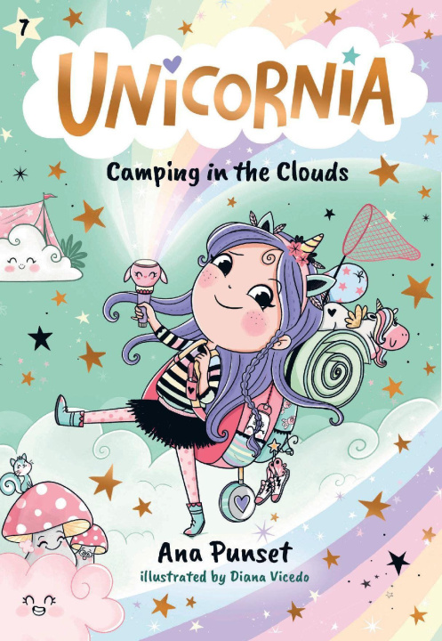 Knjiga Unicornia: Camping in the Clouds Diana Vicedo