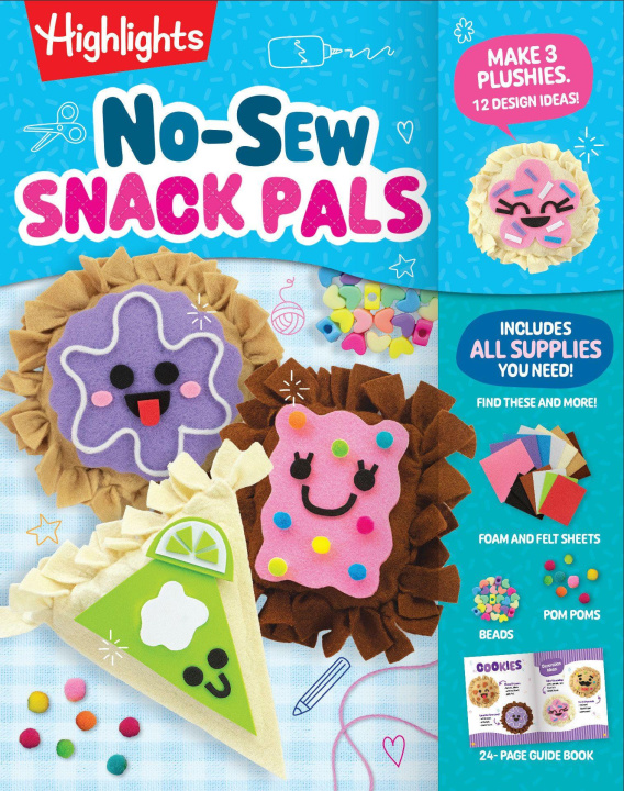 Knjiga No-Sew Snack Pals HIGHLIGHTS