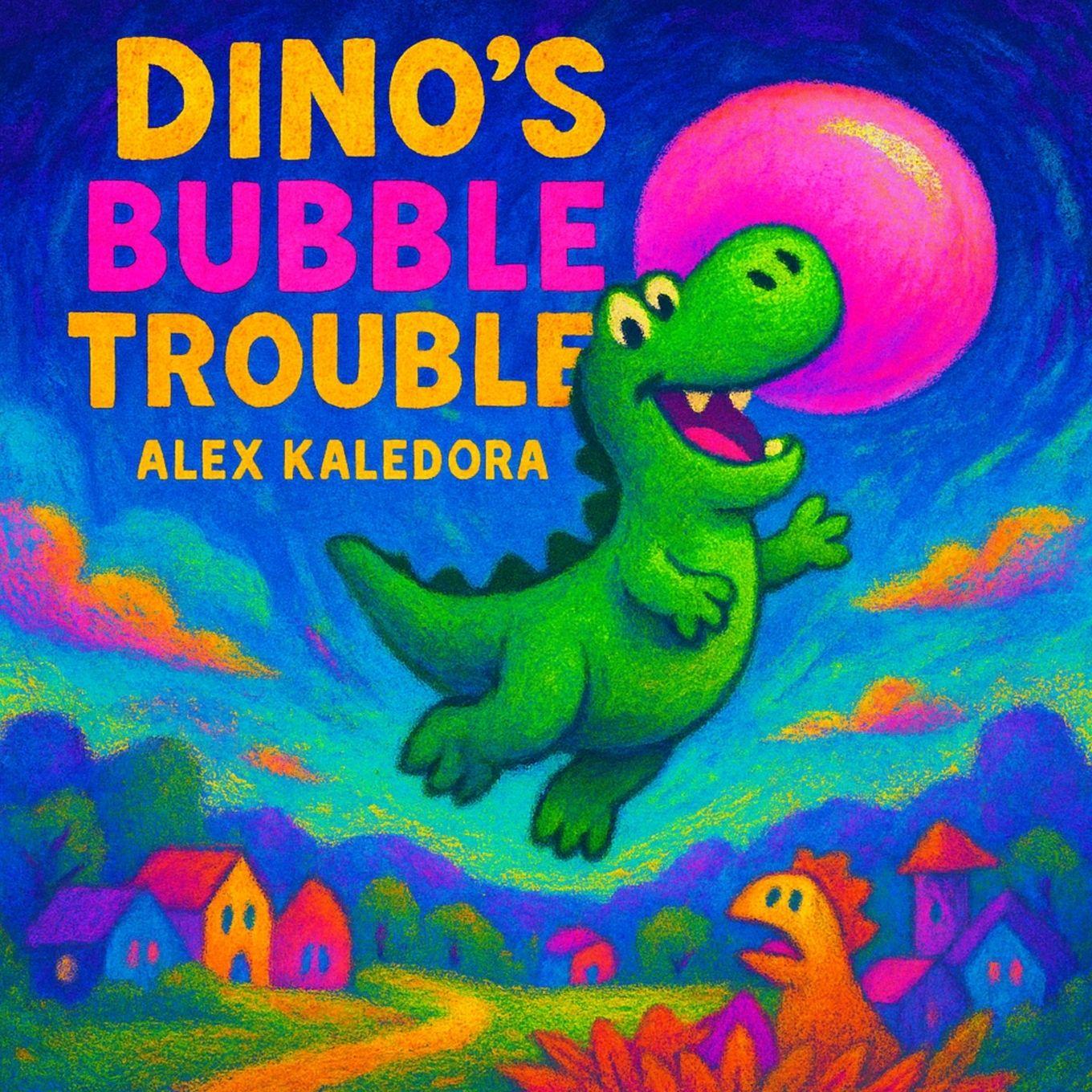 Knjiga Dino's Bubble Trouble Alex Kaledora
