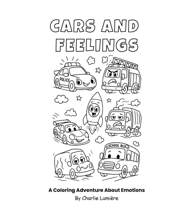 Knjiga CARS AND FEELINGS Charlie Lumière