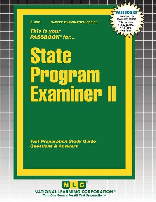 Kniha State Program Examiner II 