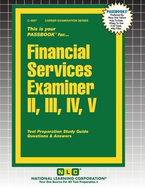 Kniha Financial Services Examiner II, III, IV, V 