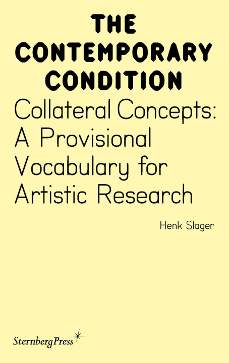 Kniha Collateral Concepts SLAGER HENK