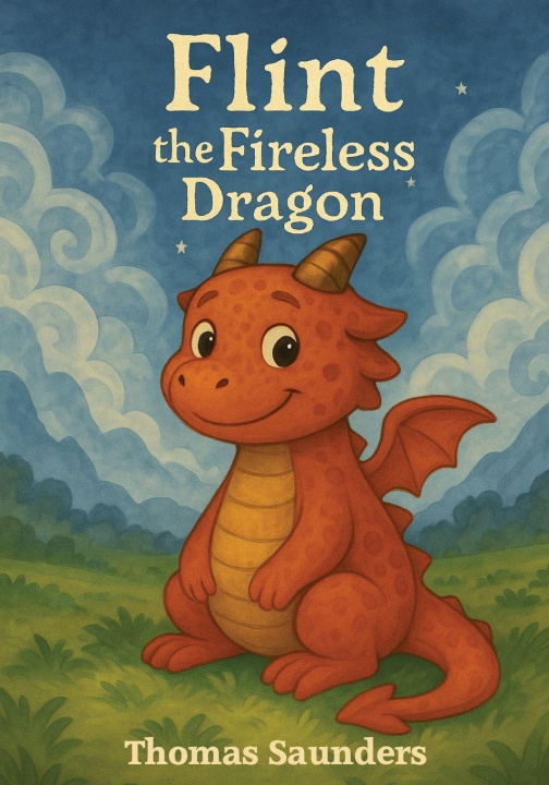 Livre Flint the Fireless Dragon Thomas Saunders