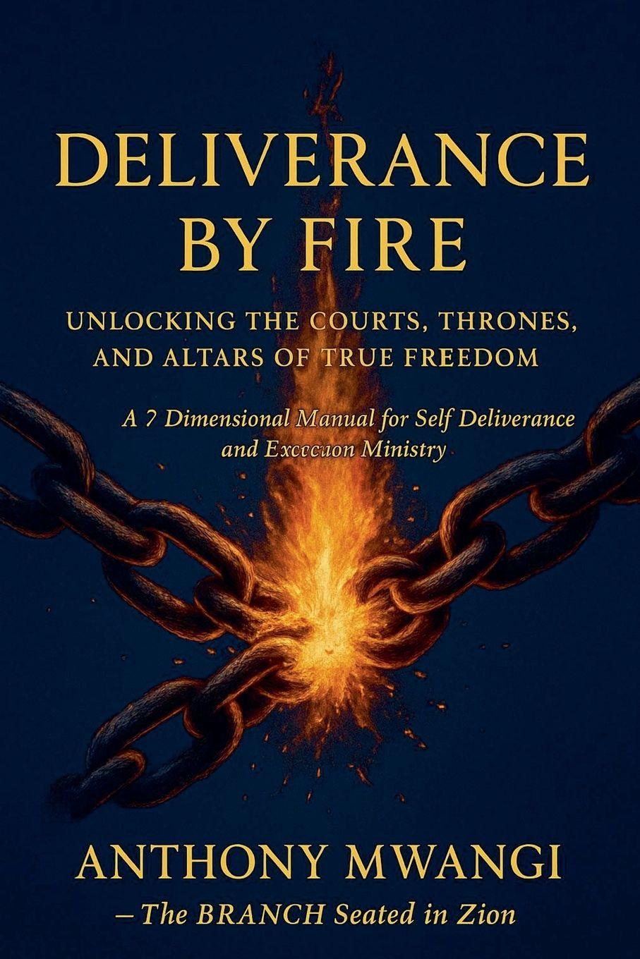 Kniha Deliverance By Fire ANTHONY MWANGI