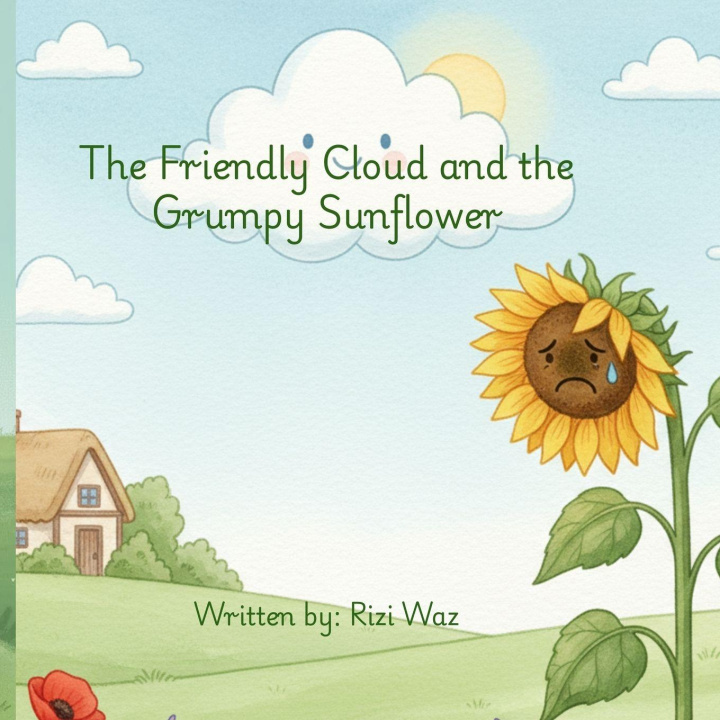 Kniha The Friendly Cloud and the Grumpy Sunflower Rizi Waz