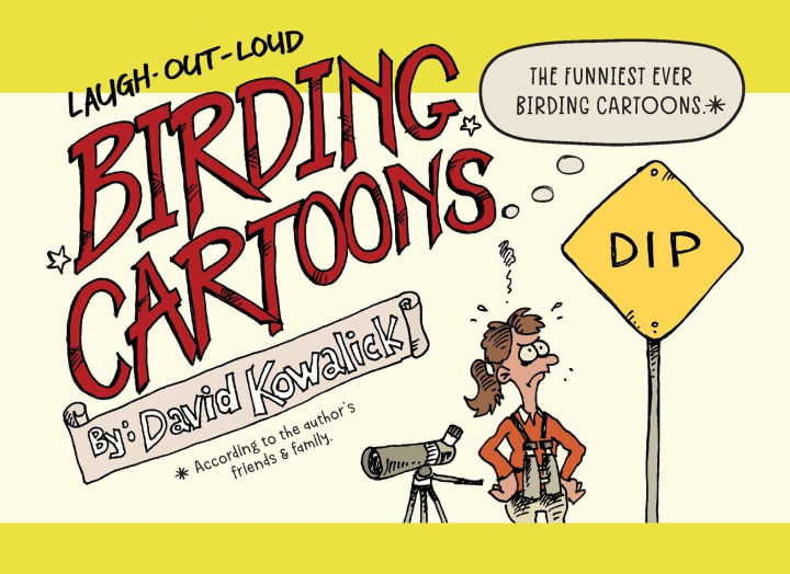 Kniha Birding Cartoons David Kowalick