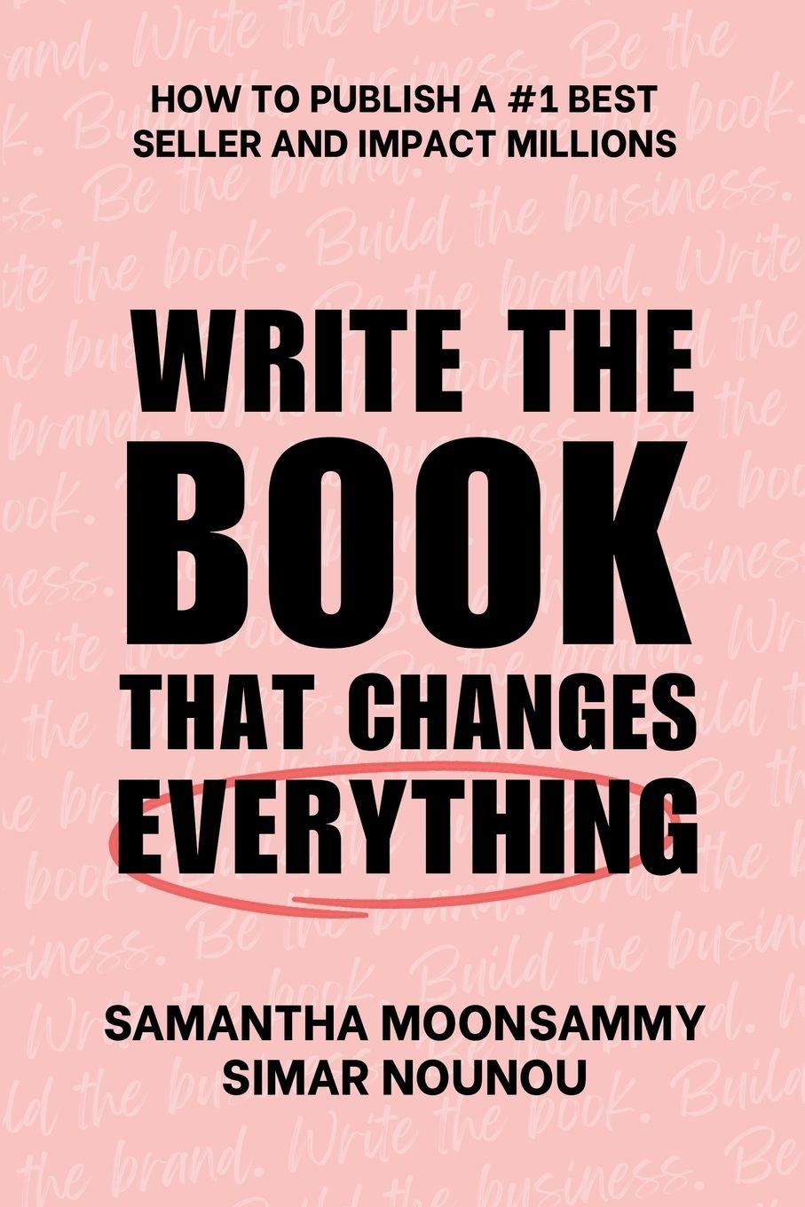 Kniha Write the Book That Changes Everything Simar Nounou