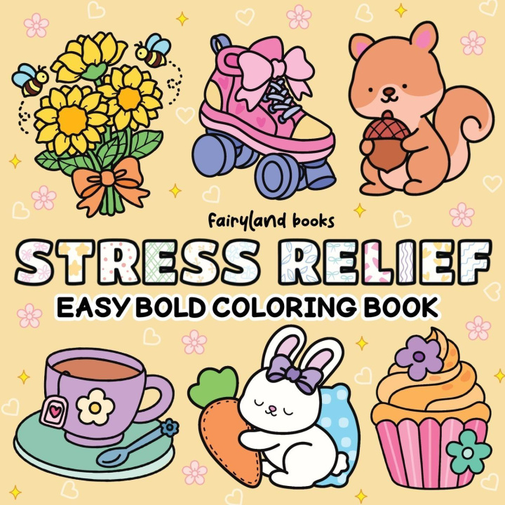Livro Stress Relief Books Fairyland