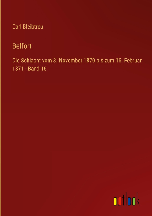 Kniha Belfort Carl Bleibtreu