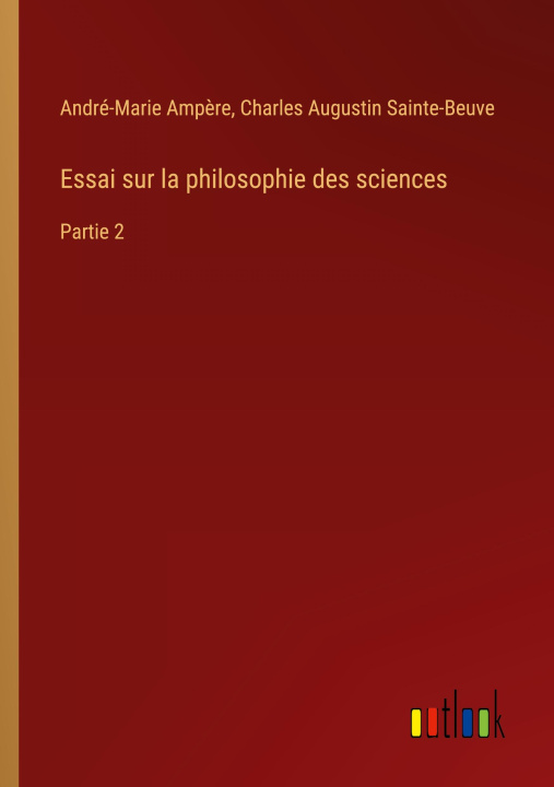 Boek Essai sur la philosophie des sciences Charles Augustin Sainte-Beuve