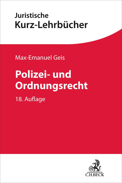 Boek Polizei- und Ordnungsrecht Volkmar Götz