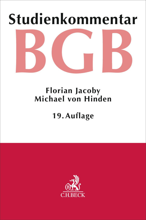 Knjiga Bürgerliches Gesetzbuch. BGB Michael Von Hinden