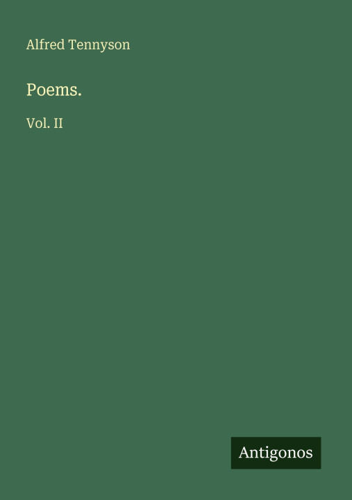 Knjiga Poems. 