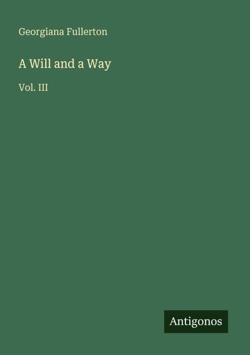 Kniha A Will and a Way 