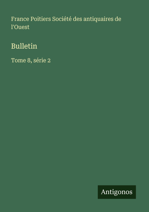 Carte Bulletin Société des antiquaires de l'Ouest