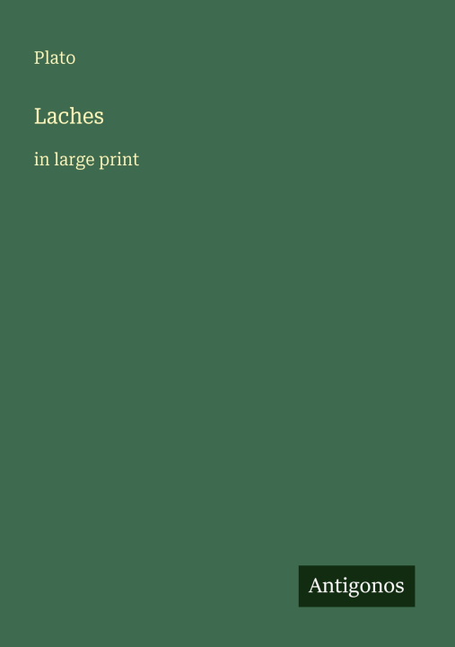 Kniha Laches 