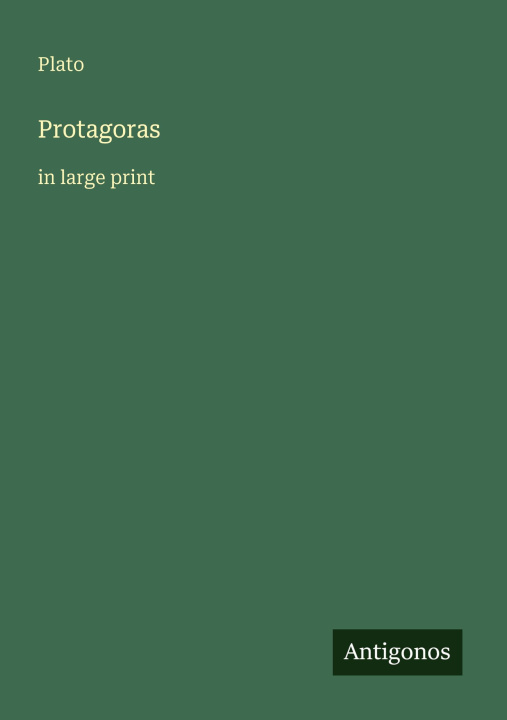 Kniha Protagoras 