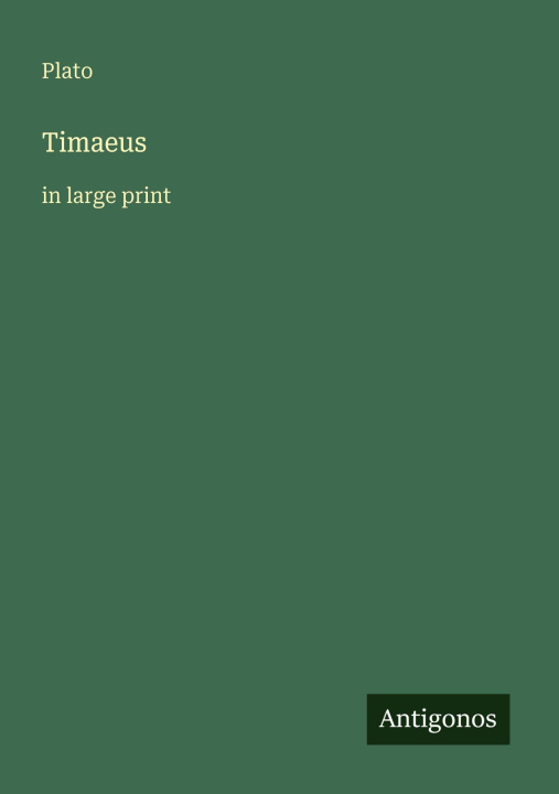 Knjiga Timaeus 