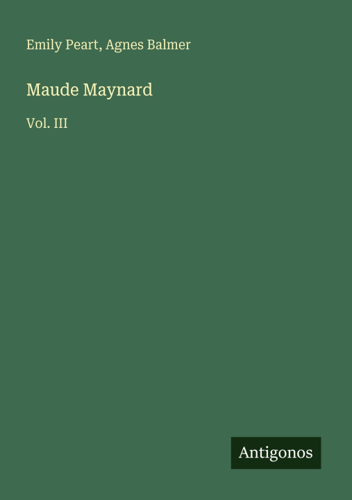 Kniha Maude Maynard Agnes Balmer