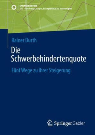 Knjiga Die Schwerbehindertenquote Rainer Durth