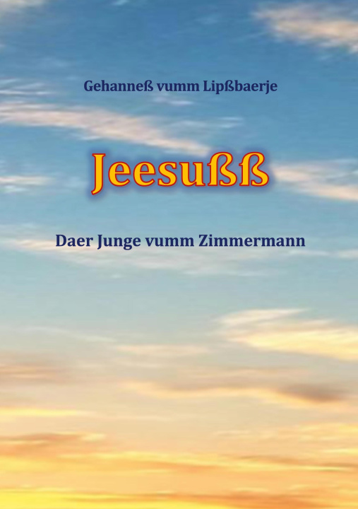 Kniha Jeesußß Hans-Gerd Adler