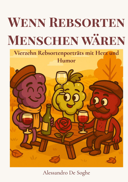 Knjiga Wenn Rebsorten Menschen Wären - neue Version 