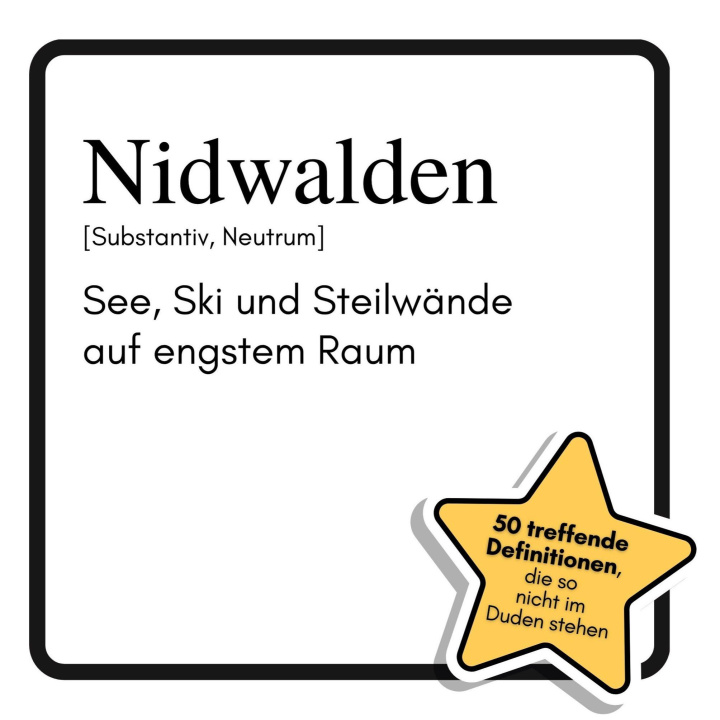 Kniha Nidwalden Laura Hoffmann