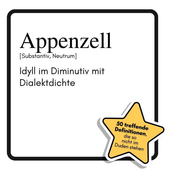 Kniha Appenzell Nele Schmitt