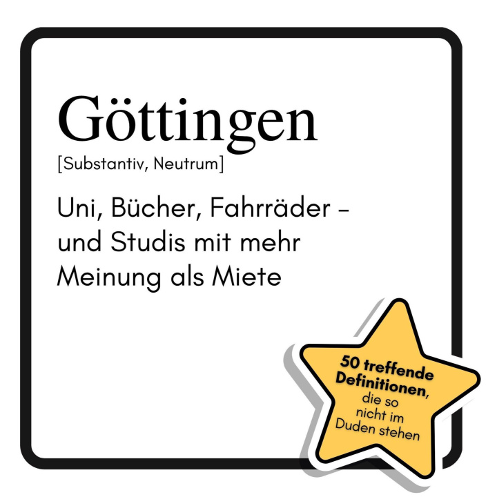 Knjiga Göttingen Lucas Krüger