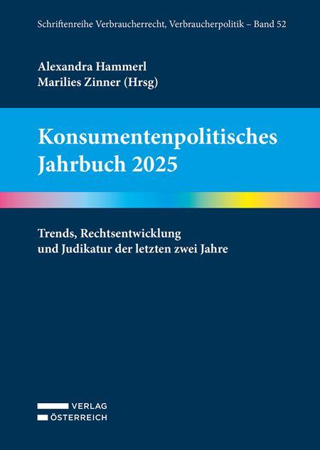 Kniha Konsumentenpolitisches Jahrbuch 2025 Marlies Zinner