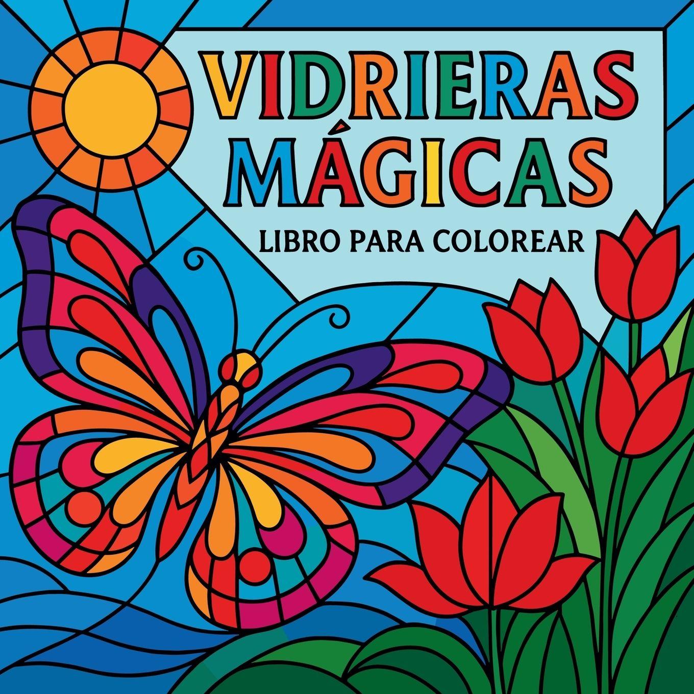Book Vidrieras Mágicas - Libro para Colorear Chris Martin