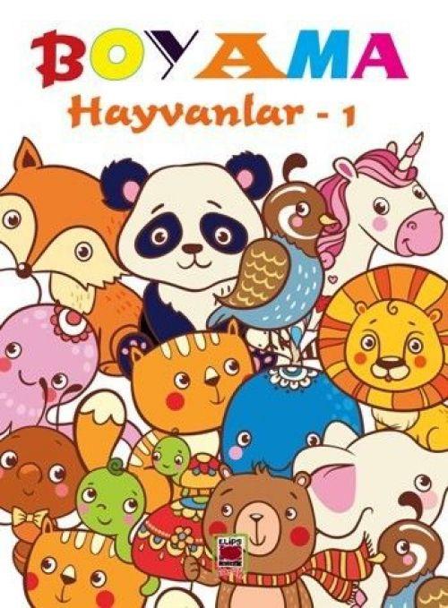 Kniha Boyama - Hayvanlar 1 