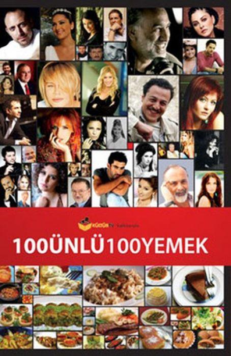 Kniha 100 Ünlü 100 Yemek Ciltli 