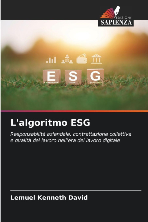 Knjiga L'algoritmo ESG Lemuel Kenneth David