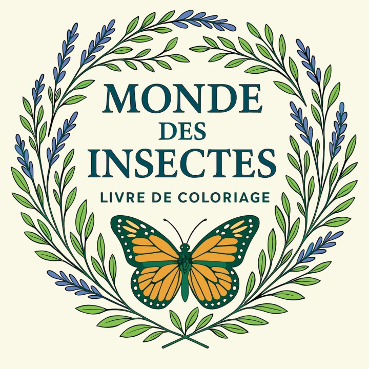 Kniha Monde des Insectes - Livre de coloriage Chris Martin