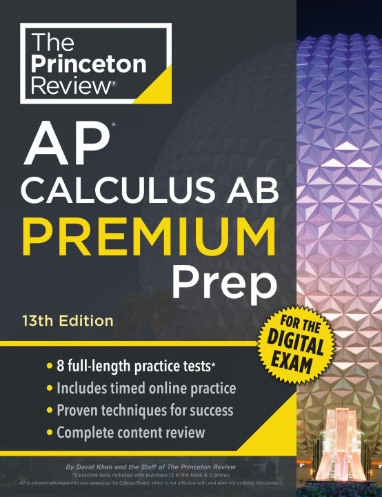 Libro Princeton Review AP Calculus AB Premium Prep, 13th Edition David Khan