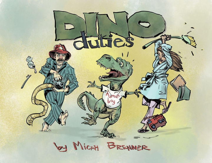 Knjiga Dino Duties Micah Brenner