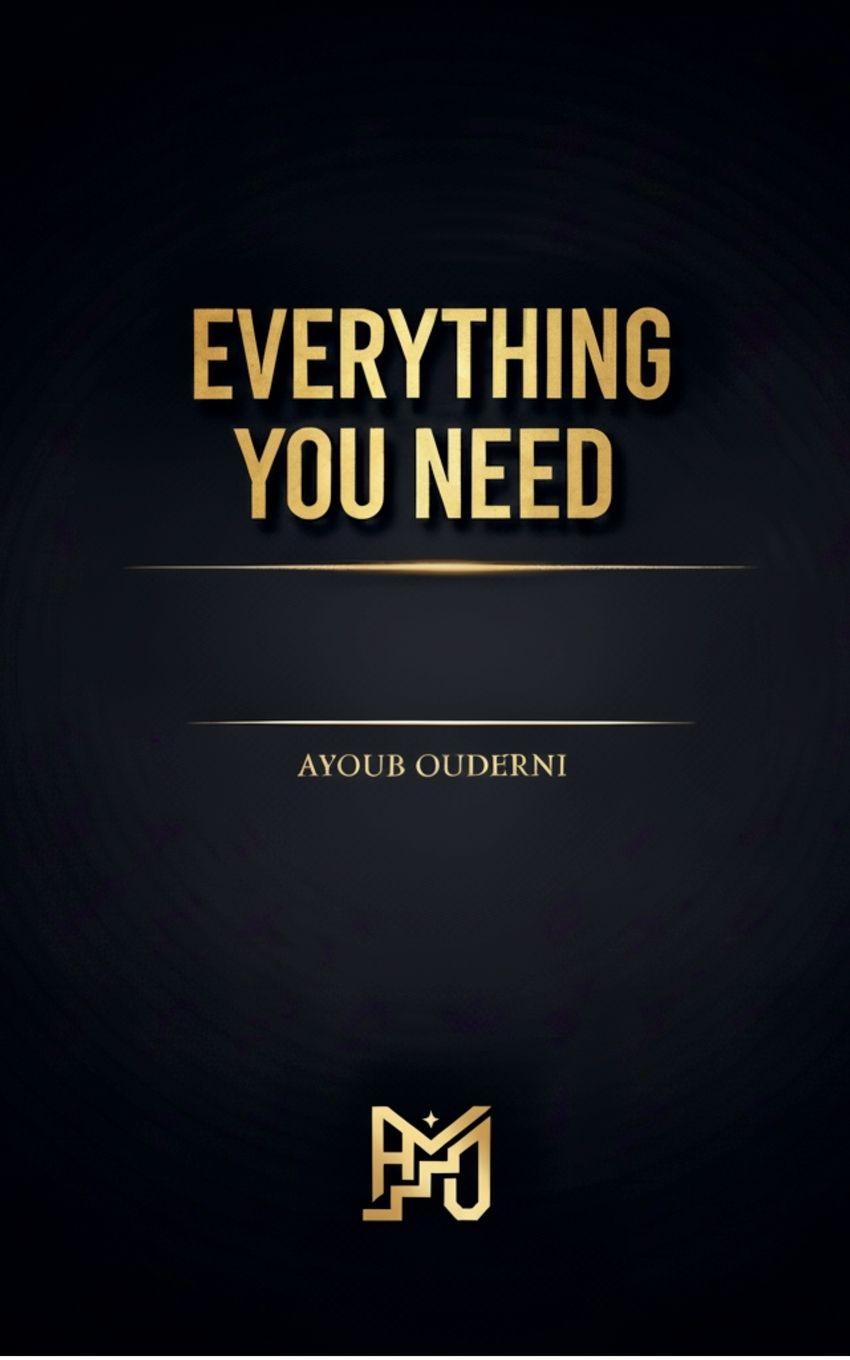 Kniha Everything you need Ayoub Ouederni