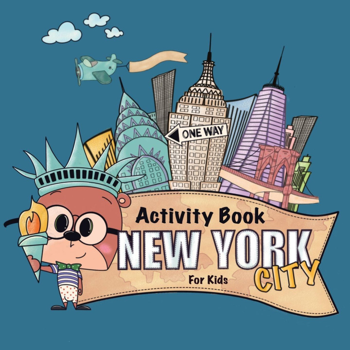 Książka New York City Activity Book Milena Milodanovic