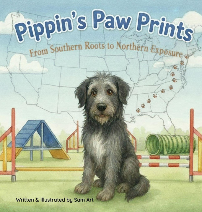Boek Pippin's Paw Prints Sam Art