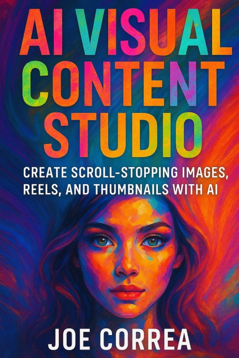 Kniha AI Visual Content Studio Joe Correa