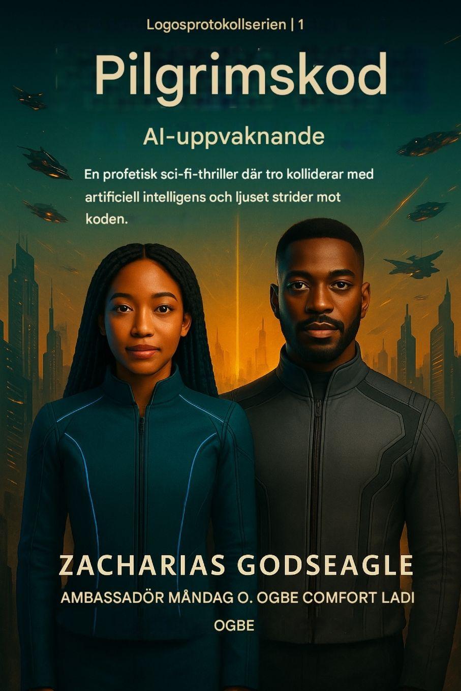 Книга PILGRIMSKODEN - AI-uppvaknande  (LOGOS PROTOCOL-serien - Bok 1) Ambassador Monday O. Ogbe