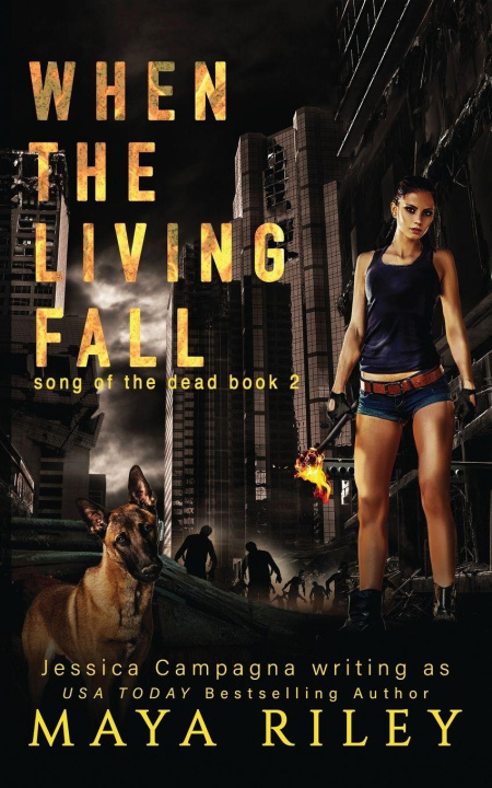 Kniha When The Living Fall Riley