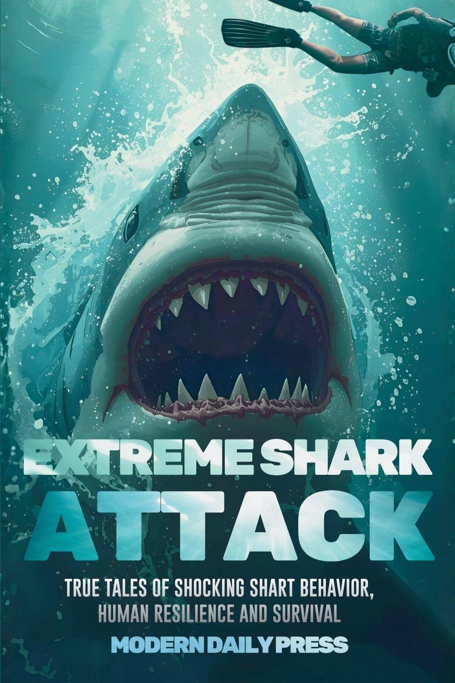 Libro Extreme Shark Attack Modern Daily Press