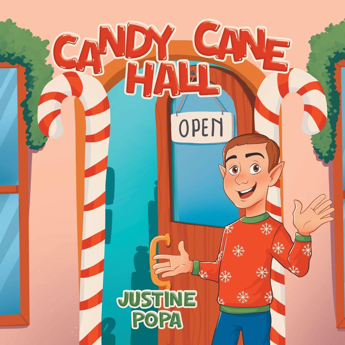 Kniha Candy Cane Hall Justine Popa